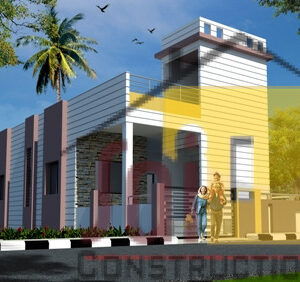 20x50-1000sqft West house Elevation